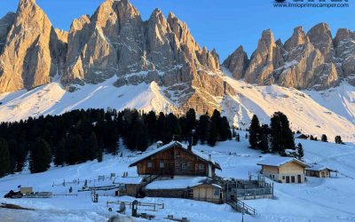 Sciare all’Alpe di Siusi in camper: un comprensorio per tutta la famiglia